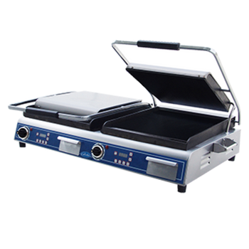 Glo-GSGDUE14D: (Globe) Sandwich / Panini Grill