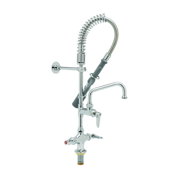 T&S-MPY-2DLV-08-CR: Pre-Rinse Faucet Assembly, Mini