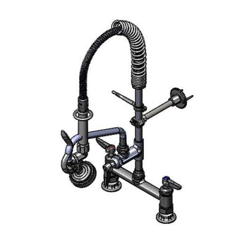 T&S-MPX-8DLN-08-CR: Pre-Rinse Faucet Assembly, Mini