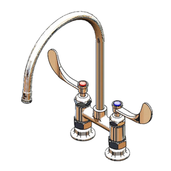 T&S-B-0324-CR-129X: Faucet, Deck Mount