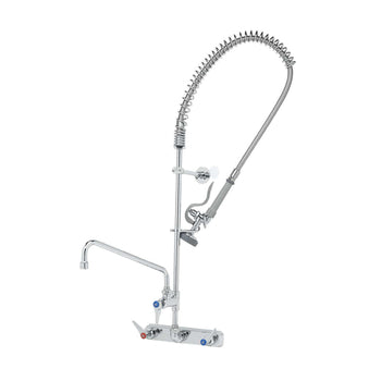 T&S-B-5125-12-CR-B: (EasyInstall) Pre-Rinse Faucet Assembly, with Add On Faucet