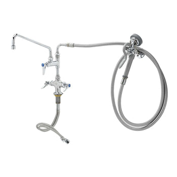 T&S-B-0176: Pre-Rinse Faucet Assembly, with Add On Faucet