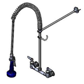 T&S-B-0133-CR-B08CX: Pre-Rinse Faucet Assembly