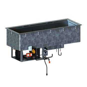 Vol-FC-4C-05120-FA: Cold Food Well Unit, Drop-In, Refrigerated