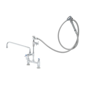 T&S-B-0177: Pre-Rinse Faucet Assembly, with Add On Faucet