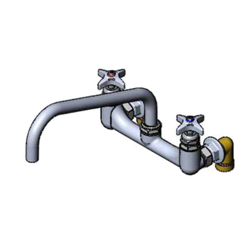 T&S-B-0290-CVH: (Big-Flo) Faucet, Wall / Splash Mount