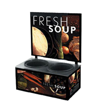 Vol-7203102: (Cayenne®) Soup Merchandiser, Countertop