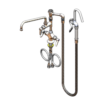 T&S-B-0602: Faucet, with Spray Hose