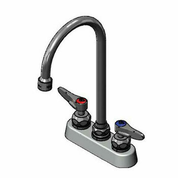 T&S-B-1110-5X-V22CR: Faucet, Deck Mount