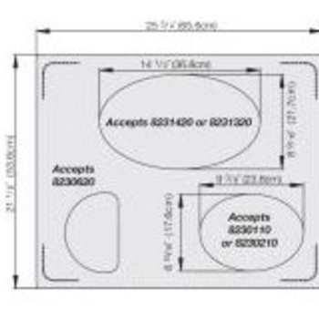 Vol-8250514: (Miramar®) Adapter Plate