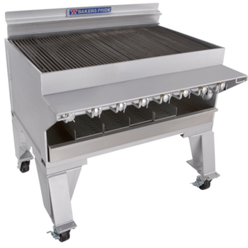 Bak-CH-8: (Dante Series) Charbroiler, Gas, Floor Model