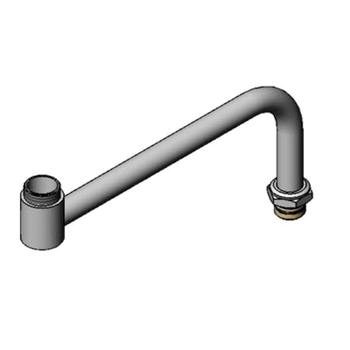 T&S-118X: (Big-Flo) Faucet, Spout / Nozzle