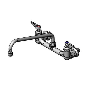 T&S-B-0231-EE-A22CR: Faucet, Wall / Splash Mount