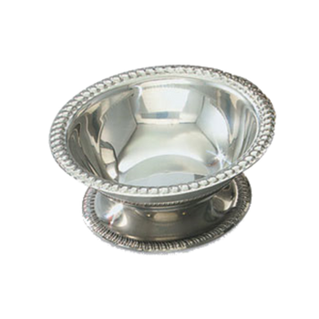 Vol-48003: Ice Cream Sundae Dessert Dish, Metal