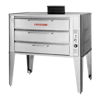 Blo-981 SINGLE: Oven, Deck-Type, Gas