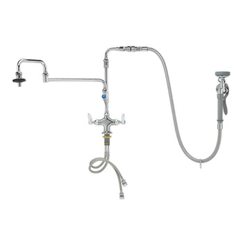 T&S-B-0179-01: Pre-Rinse Faucet Assembly, with Add On Faucet